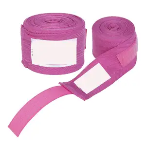 Bande de coton élastique facile à utiliser, bandages de boxe, gants de boxe de conception personnalisée