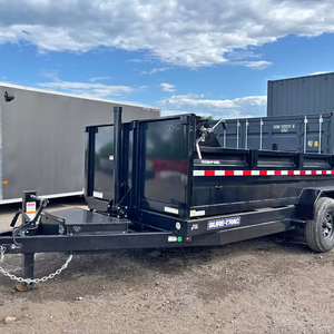 Heavy Duty 10 Ton Farm Dump <b>Trailer</b> 20000 lbs Capacity Agricultural Tipping <b>Trailer</b> - Product Image 6