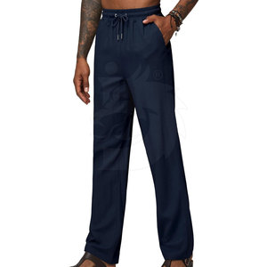 Top Selling Men's Straight Slim Fit Casual Cotton Blend <b>Trouser</b> New Fashion Streetwear High Quality Breathable Quick Dry - Product Image 2