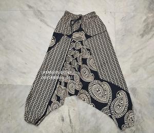 Sarouel en coton imprimé pyjama sarouel pyjama en coton pyjama indien pyjama imprimé femme pyjama en coton de couleur unie - Product Image 5