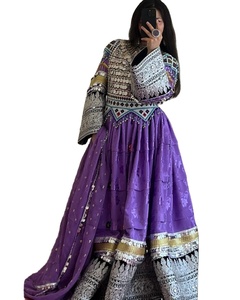 2024 recién llegados-transpirable estilo afgano bordado Patchwork diseño mujer fiesta boda desgaste vestidos de talla grande para adultos - Product Image 1