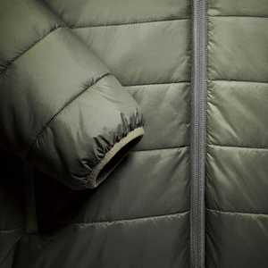 Chaqueta acolchada brillante de invierno para hombre personalizada de fabricante, chaqueta cortavientos acolchada con burbujas gruesas - Product Image 6