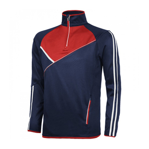 เสื้อแจ็คเก็ตแบบมีซิปด้านบนพิมพ์ลายโลโก้ได้ตามต้องการเสื้อกีฬา100% ผ้าโพลีเอสเตอร์ถักทอขนาดใหญ่พิเศษสำหรับฤดูร้อน - Product Image 3