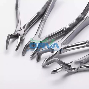 ชุดคีมทันตกรรมสกัดด้วยมือสแตนเลส10ชิ้นชุดคีมทันตกรรมด้ามจับสบายเครื่องมือผ่าตัดทางทันตกรรมคุณภาพสูง - Product Image 6
