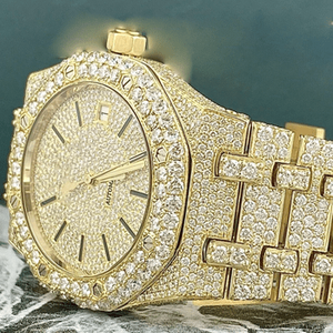 Hip Hop personalizado Iced out Moissanite Diamond Watch para hombres VVS Diamond Watch regalo - Product Image 3