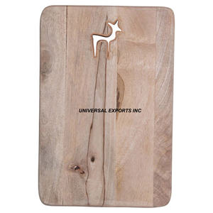 Planche à découper ronde en bois de luxe bloc à découper fait à la main de qualité supérieure nouvelle planche à découper en bois de vente chaude - Product Image 6