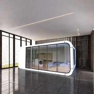 Villa préfabriquée de luxe extensible, nouvellement conçue, avec chambre à coucher, petite <span class=keywords><strong>maison</strong></span> modulaire, infrastructure verte - Product Image 1