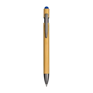 Penna Personalizzata in Bambù e Metallo Lucidato, Gadget Promozionale - Product Image 1