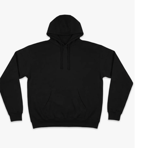 Sudadera con Capucha Extra Grande, Hombros Caídos, Felpa CVC Gruesa, Corte Holgado para Hombre, Sudadera con Bolsillo Tipo Canguro - Product Image 4