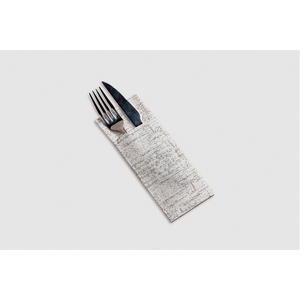 กระดาษเช็ดปากแบบพกพา สีเทา ขนาด 32x40 ซม. ลาย Strauss รุ่น Kanguro  แบบนุ่ม ซึมซับดี 600 ชิ้น สำหรับธุรกิจ B2B - Product Image 1