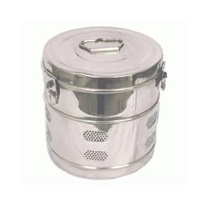 Tambor de Acero Inoxidable de Primera Calidad para la Esterilización y el Almacenamiento Seguro de Apósitos Quirúrgicos en Hospitales y Clínicas - Product Image 1