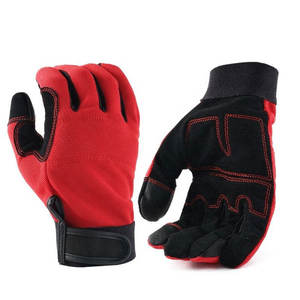 ถุงมือทำงานหนังนิ่ม ถุงมือขับรถหนัง ถุงมือทำงาน ถุงมือหนัง - Product Image 1