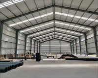 Structure en acier sur mesure pour entrepôt, bâtiment métallique préfabriqué pour le stockage et la logistique