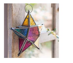 Soportes de vela en forma de estrella para fiesta, fiesta, Festival, aniversario, Navidad, decoración interior del hogar, linterna de estrella - Product Image 2