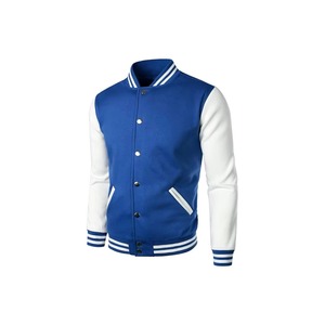 Chaqueta Bomber Casual para Hombre, Cuello Alto, Logotipo Frontal, Poliéster/Algodón, Alta Calidad - Product Image 2