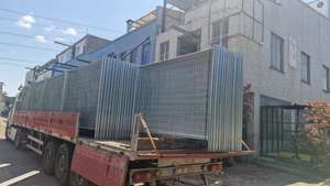 Fabriqué Turkiye Carré Titane Galvanisé Clôture Mobile Technique Sertie Temporaire pour la Construction Différents Buts Ciment - Product Image 5