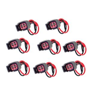 LOT DE 8 CONNECTEURS POUR INJECTEUR Compatible avec : Véhicules GM 12668393 V8 6.2L 2014-2018 - Product Image 1