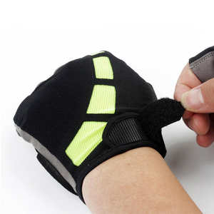 Respirant demi-doigt lavable anti-dérapant anti-chocs gants de cyclisme pour hommes femmes personnalisables gants de vélo de route de haute qualité - Product Image 5