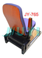 JY-769 Tribune télescopique intérieure, système de sièges pliants rétractables pour terrain de basket-ball, arène, théâtre