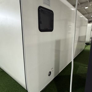 6M Pod House Tipo <span class=keywords><strong>B</strong></span> Apple Cabin New Trend Apple House Desmontable Prefabricado Office Pods Apple Cabin Capsule Modular Housing - Product Image 5