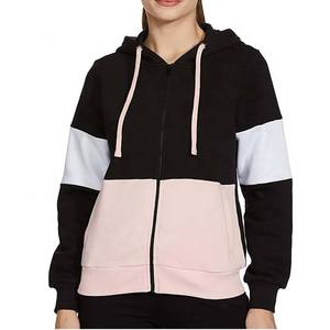Precios al por Mayor, Sudaderas Casuales Transpirables de Invierno para Mujer, Color Sólido, Logotipo Personalizado en la Parte Delantera, 100% Algodón Ecológico de Secado Rápido - Product Image 1