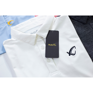 Men's 100% Cotton Polyester Plain Golf <b>for</b> Polo Shirts Quick Dry Over-Sized <b>Knitted</b> Blank T-Shirt Solid Color Formal Style - Product Image 6