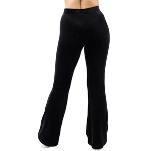 Pantalons en molleton pour femmes, longueur grande taille, jambes larges, pantalons de survêtement doux et confortables, vêtements de détente, taille élastique, bas décontractés - Product Image 5