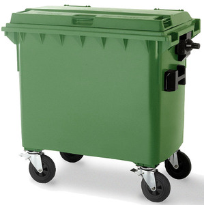 Plastic 50 litreTrash 4 small wheels or 4 legs with pedal Plastic Waste Bins