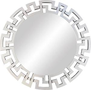 Espejo de Metal de pared chapado en oro plateado de dos tonos clásico hecho a mano personalizado restaurante espejo decorativo montado en la pared - Product Image 6