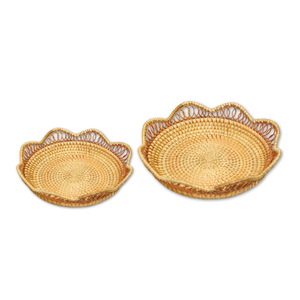 ถาดหวายทอมือชั้นนำ: ตัวเลือกที่ทันสมัยและเป็นมิตรกับสิ่งแวดล้อมสำหรับการใช้งานในชีวิตประจำวันในห้องครัวและห้องนั่งเล่นของคุณ - Product Image 1