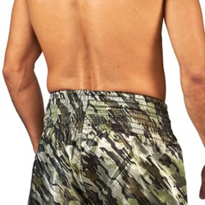 Shorts de Muay Thai pour hommes, couleur unie, satin, taille haute, élastique, séchage rapide, shorts de sport - Product Image 6