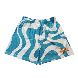 2023 hommes été au-dessus du genou basket-ball tronc Shorts à la mode solide motif maille imprimé Style décontracté nouveau à la mode - Product Image 1
