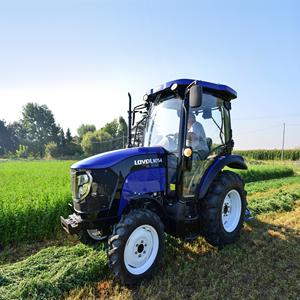 Pour Lovol M1104 55hp 4WD 4x4 tracteur agricole en gros 2WD avec pompe à courant alternatif de cabine comme composant de base pour l'agriculture agricole - Product Image 3