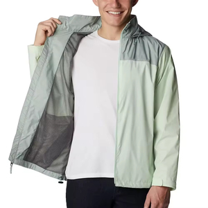 2025 High Quality Customizable Men's Quilted <b>Jacket</b> Breathable Waterproof Hooded Casual Winter <b>Canvas</b> Stand Collar Front High - Product Image 4