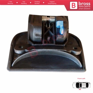 Poignée de porte extérieure avant gauche noire BDP501 pour ZX N2 Saxo S0 S1 S3 Berlingo 1 106 1S Partner 1996-2008 9101J4 - Product Image 4