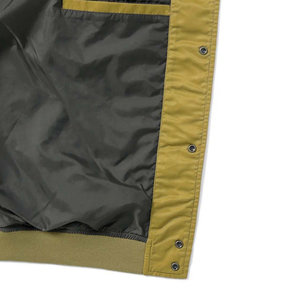 Blouson de baseball brodé personnalisé pour homme 100% Polyester Blouson de baseball en satin personnalisé pour homme - Product Image 3