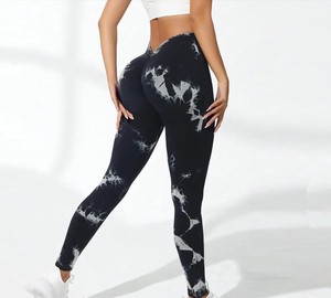 Custom logo Pants Activewear Yoga Wear Gym Fitness Sportswear Sets <b>Leggings</b> for Women - Product Image 5
