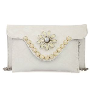 Bolso de mano elegante para mujer (K-2082) - Blanco - Product Image 2