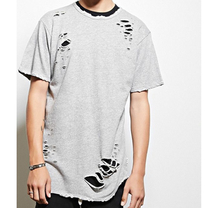 Nouvel Arrivage T-shirt Décontracté Homme OEM Couleur Unie Séchage Rapide Respirant Tissu Toile Coupe Classique Écologique Meilleur Design - Product Image 5