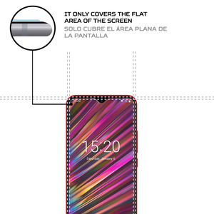 อุปกรณ์ป้องกันหน้าจอกันกระแทกสำหรับเล่น F1 umidigi ทนทานและดูดซับแรงกระแทก - Product Image 3