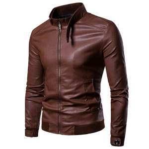 Veste en cuir pour homme durable avec un design extérieur haut de gamme pour un look tendance et chaud en hiver - Product Image 1