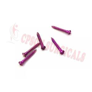 Vis en titane maxillo-faciale vétérinaire 1.5mm vis maxillo-faciale de haute qualité pour les procédures vétérinaires CE ISO approuvé - Product Image 2