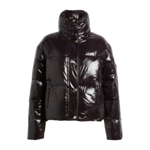 Veste matelassée à bulles imperméable pour femmes avec col montant hiver manteau matelassé à manches longues pull en coton zippé - Product Image 4