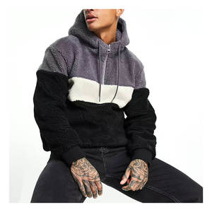 Pull en Polaire Sherpa Respirant pour Homme Sweat à Capuche Lourd Pull à Capuche en Polaire Mohair Fabriqué au Pakistan en Vrac - Product Image 1