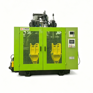Machine de soufflage de bouteilles par extrusion automatique à double station pour PP, PE, HDPE - Product Image 1