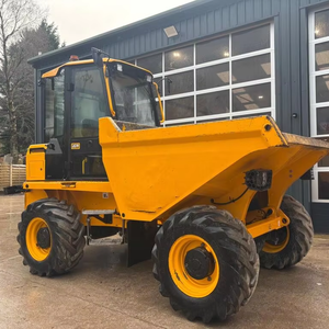 Camions bennes JCB 6FT-2 6 tonnes à cabine, à benne basculante avant et à benne droite, de qualité économique, les plus vendus, à vendre. Camion benne lourd de 6 tonnes. - Product Image 1