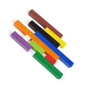 Varillas de plástico Cuisenaire para manipulación de matemáticas, varas de matemáticas Montessori, contadores de matemáticas, bloques de matemáticas, bloques de conteo, Matemáticas Montessori - Product Image 6