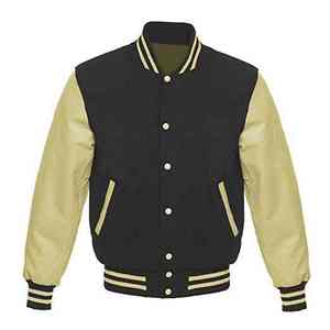 Chenille Patch bordado Letterman chaqueta 100% lana Vintage Custom Color Bomber CollegeBaseballjacket para hombres - Product Image 1