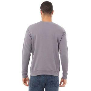 Venta al por mayor OEM ODM Unisex 420g 100% algodón cuello redondo sudadera personalizada hombres liso impresión Unisex cuello redondo sudaderas - Product Image 5