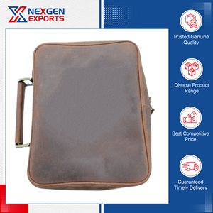 Fabricante de Confianza Ofrece Funda para Biblia A4 de Primera Calidad con Cierre de Cremallera, Cuero Genuino, Color Personalizado, Logotipo, Diseño Unisex - Product Image 3